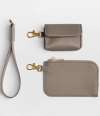BG748 BagBase Boutique Pouch Wristlet Taupe colour image